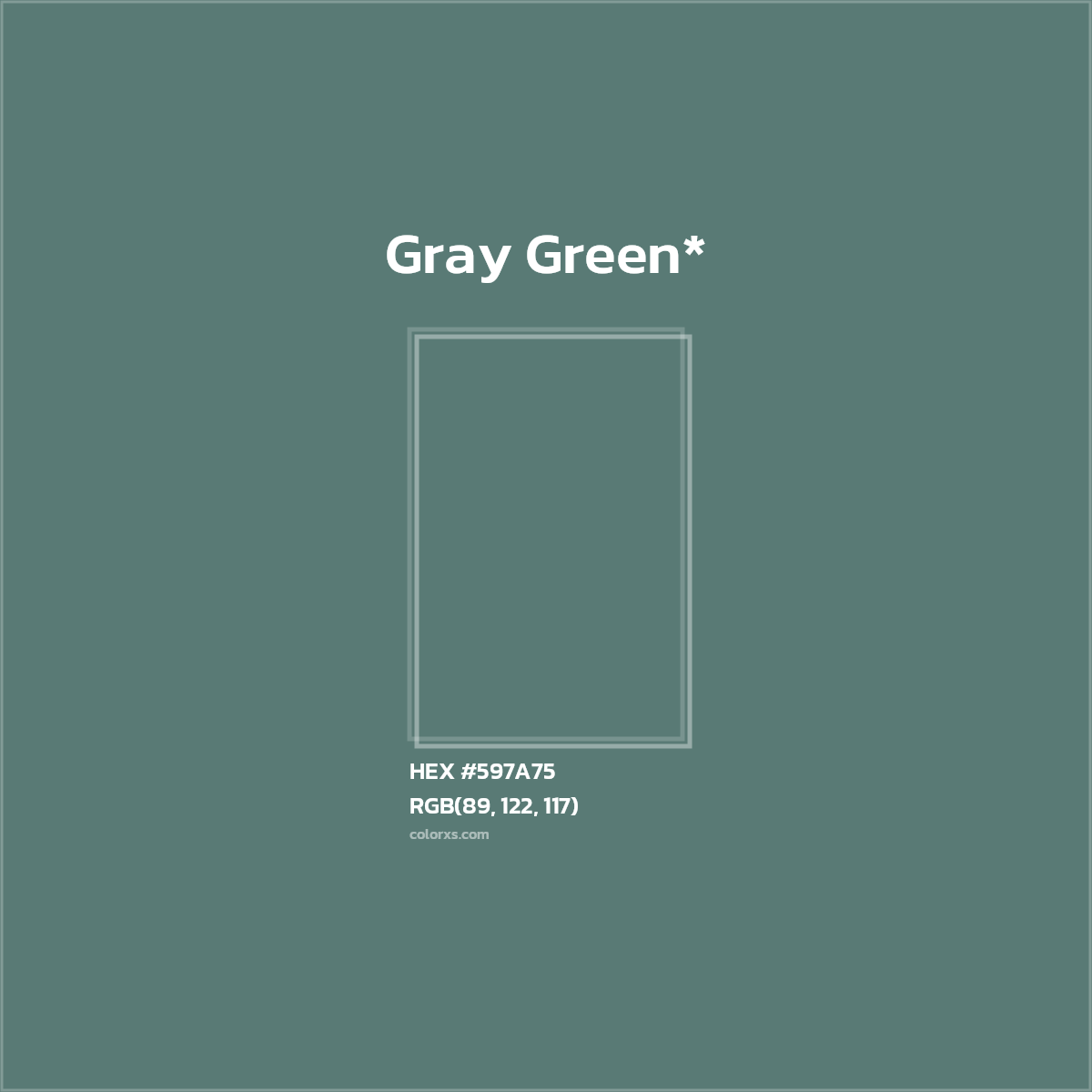 HEX #597A75 Color Name, Color Code, Palettes, Similar Paints, Images