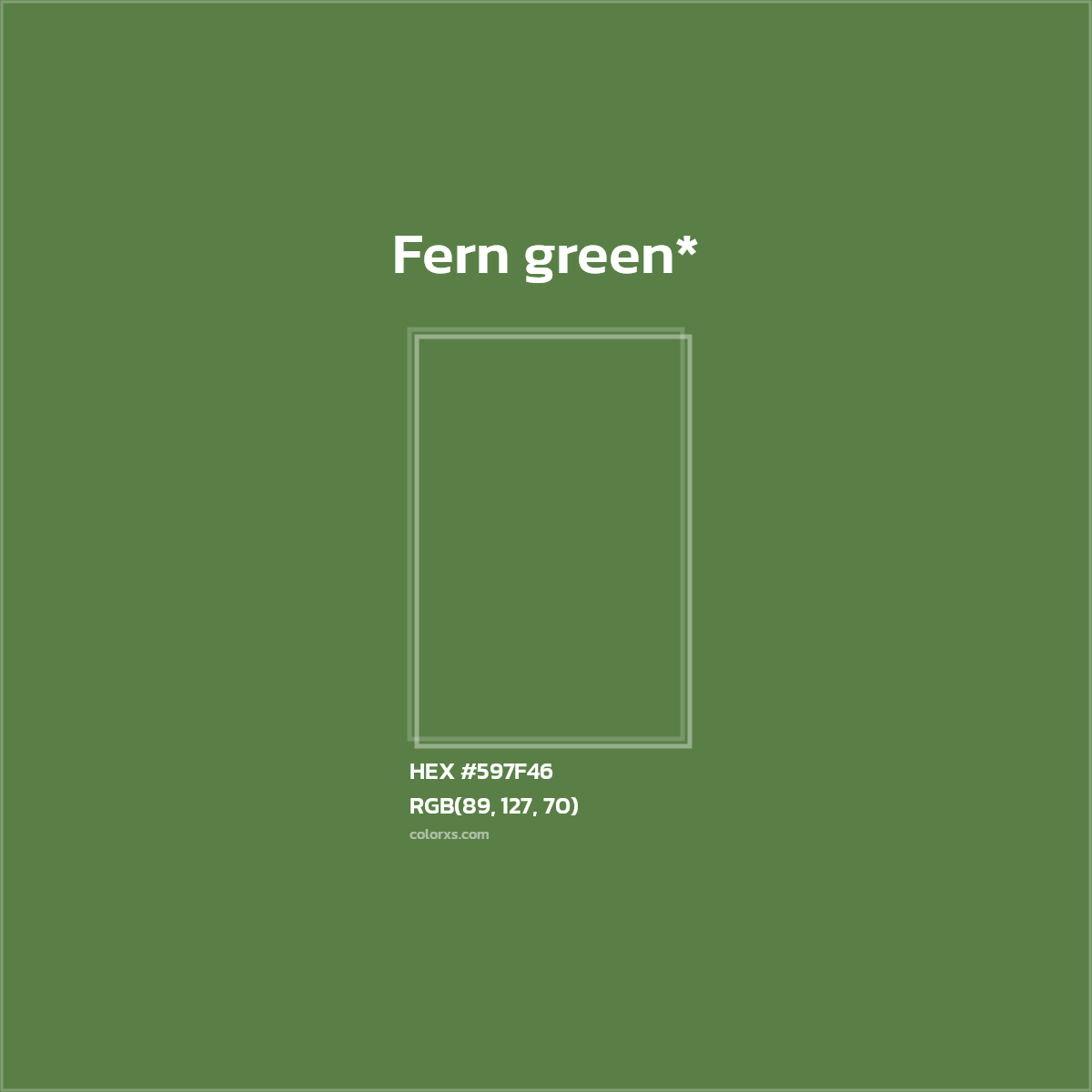 HEX #597F46 Color Name, Color Code, Palettes, Similar Paints, Images