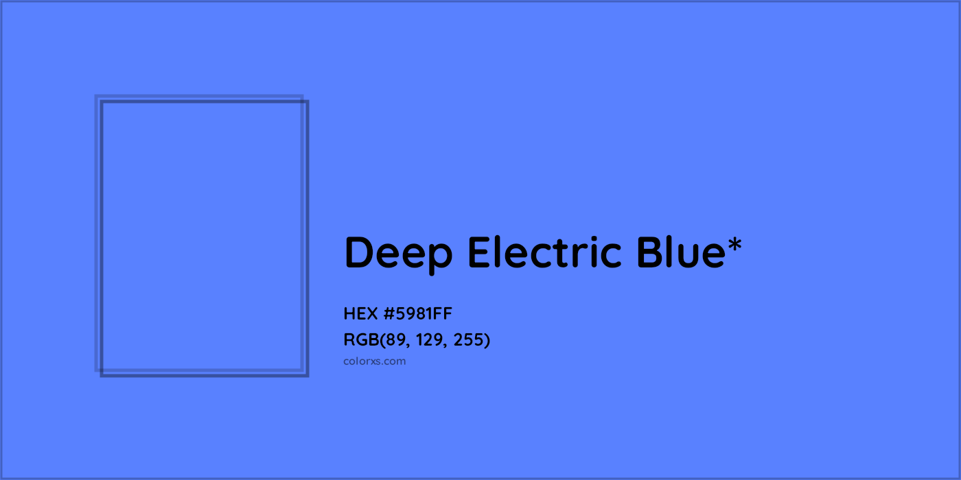 HEX #5981FF Color Name, Color Code, Palettes, Similar Paints, Images