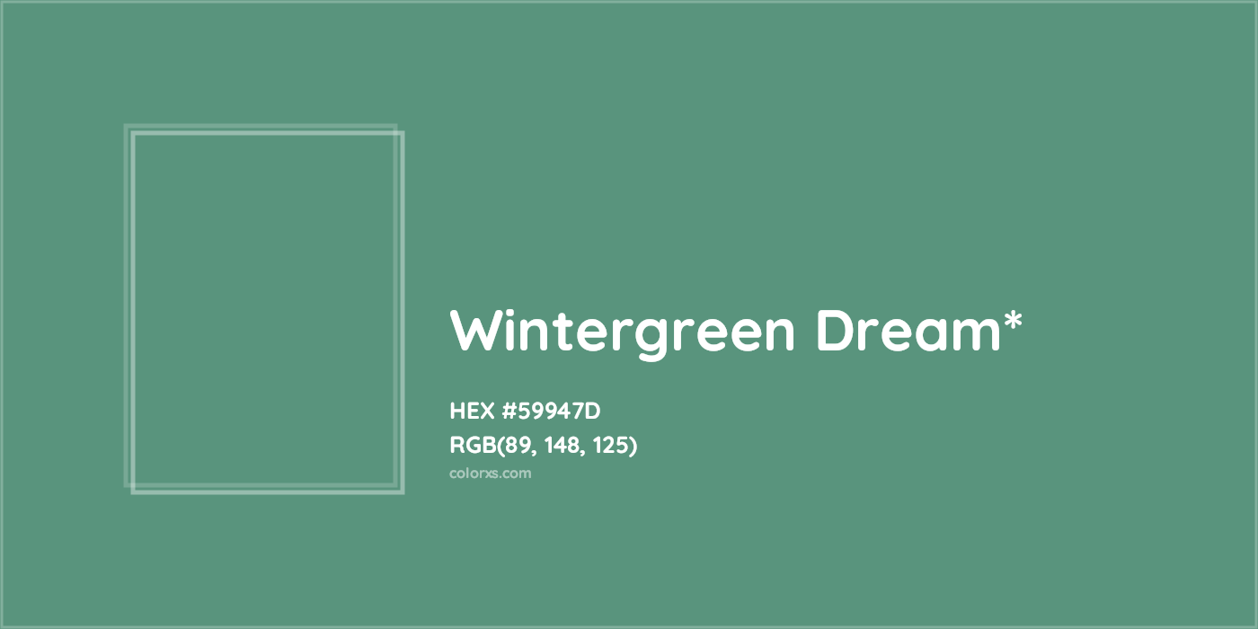 HEX #59947D Color Name, Color Code, Palettes, Similar Paints, Images