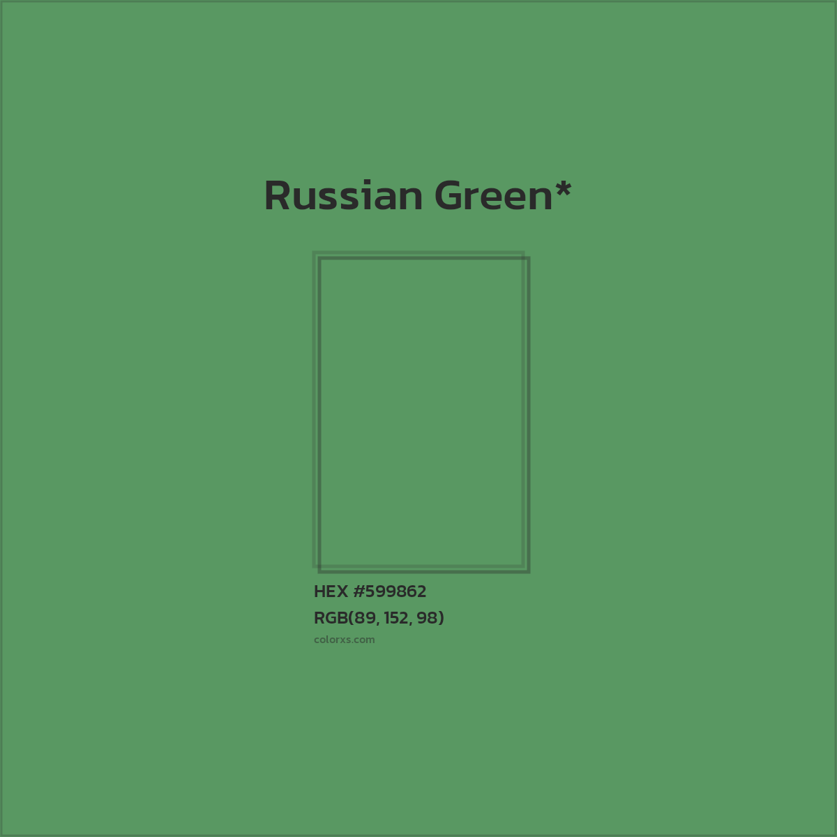 HEX #599862 Color Name, Color Code, Palettes, Similar Paints, Images