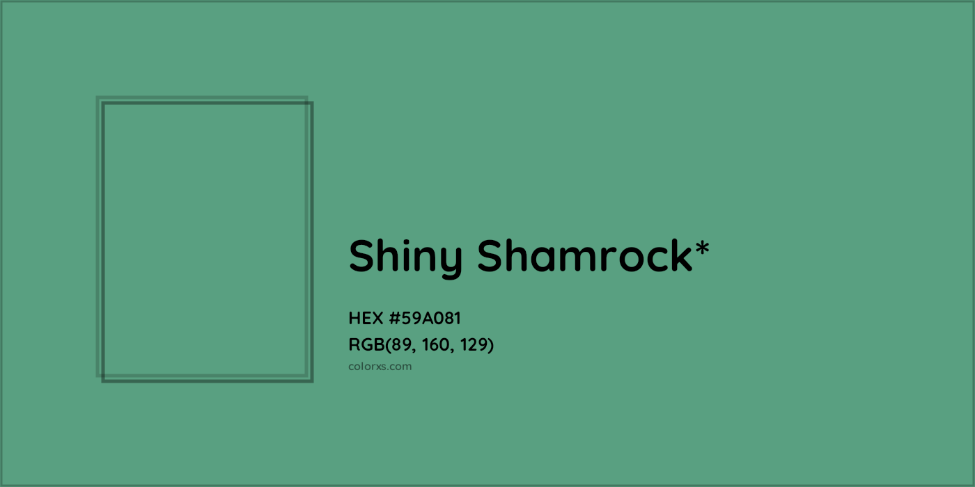 HEX #59A081 Color Name, Color Code, Palettes, Similar Paints, Images