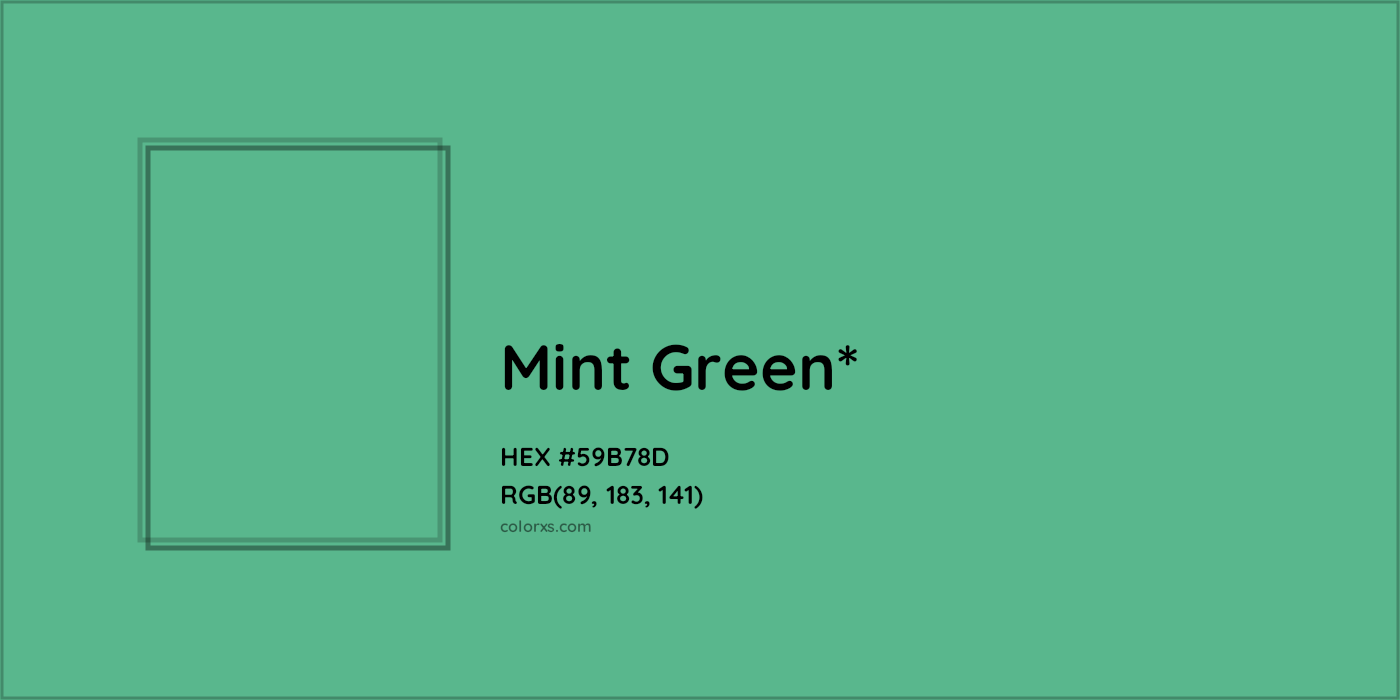 HEX #59B78D Color Name, Color Code, Palettes, Similar Paints, Images