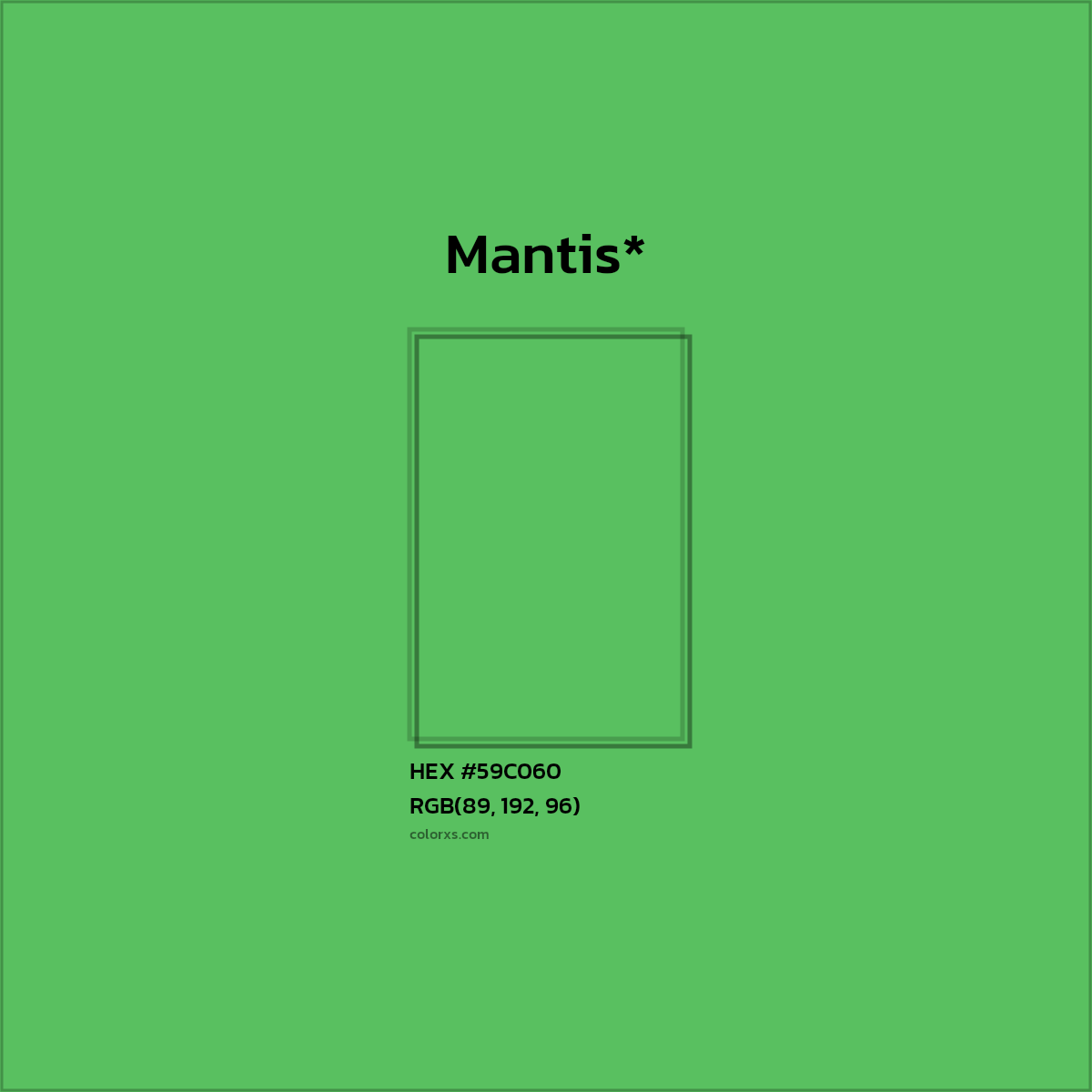 HEX #59C060 Color Name, Color Code, Palettes, Similar Paints, Images