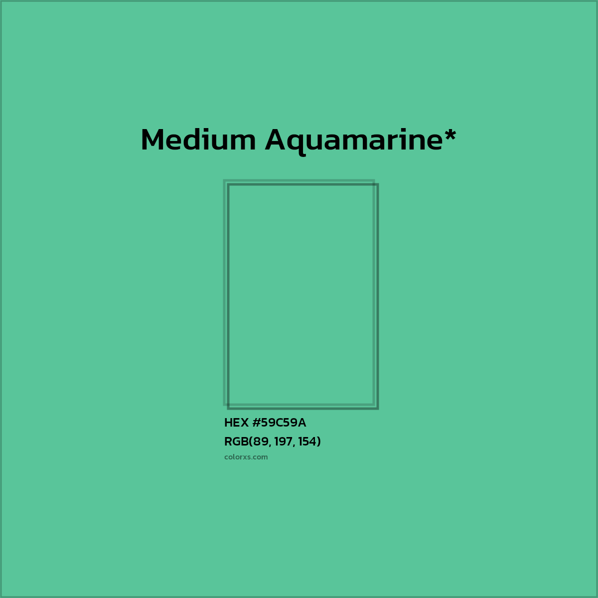 HEX #59C59A Color Name, Color Code, Palettes, Similar Paints, Images