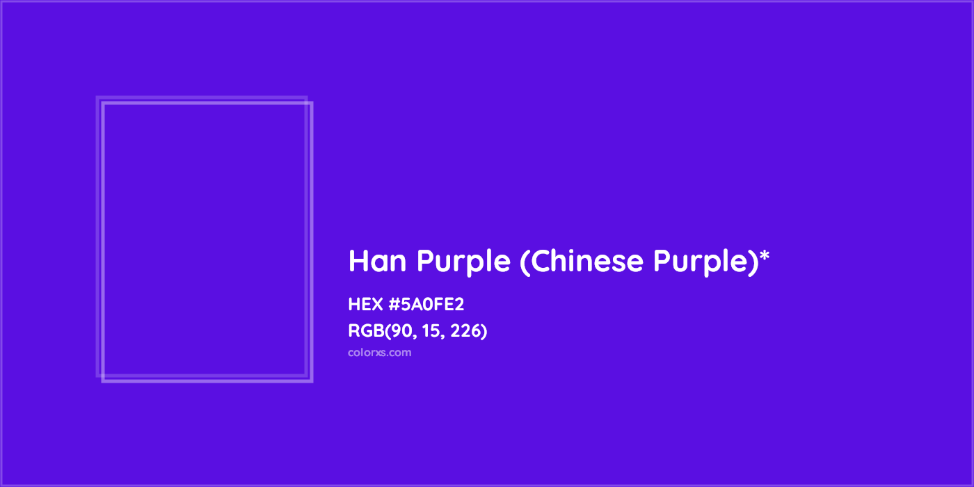 HEX #5A0FE2 Color Name, Color Code, Palettes, Similar Paints, Images