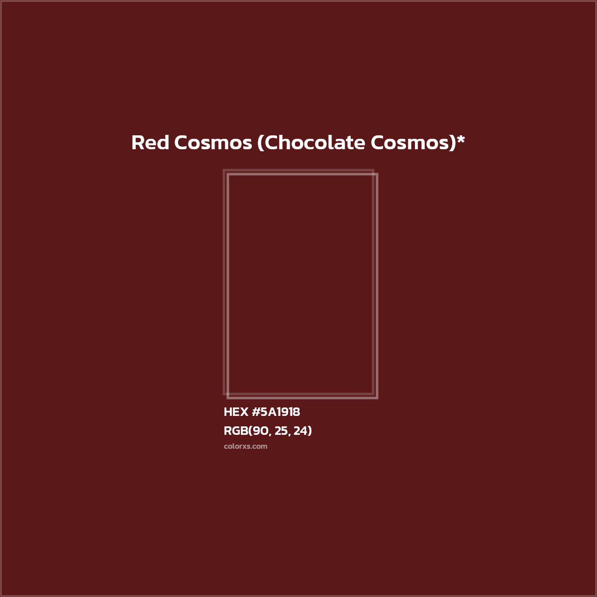 HEX #5A1918 Color Name, Color Code, Palettes, Similar Paints, Images