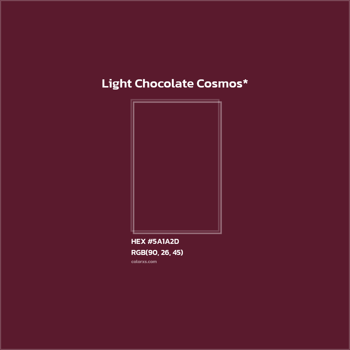 HEX #5A1A2D Color Name, Color Code, Palettes, Similar Paints, Images