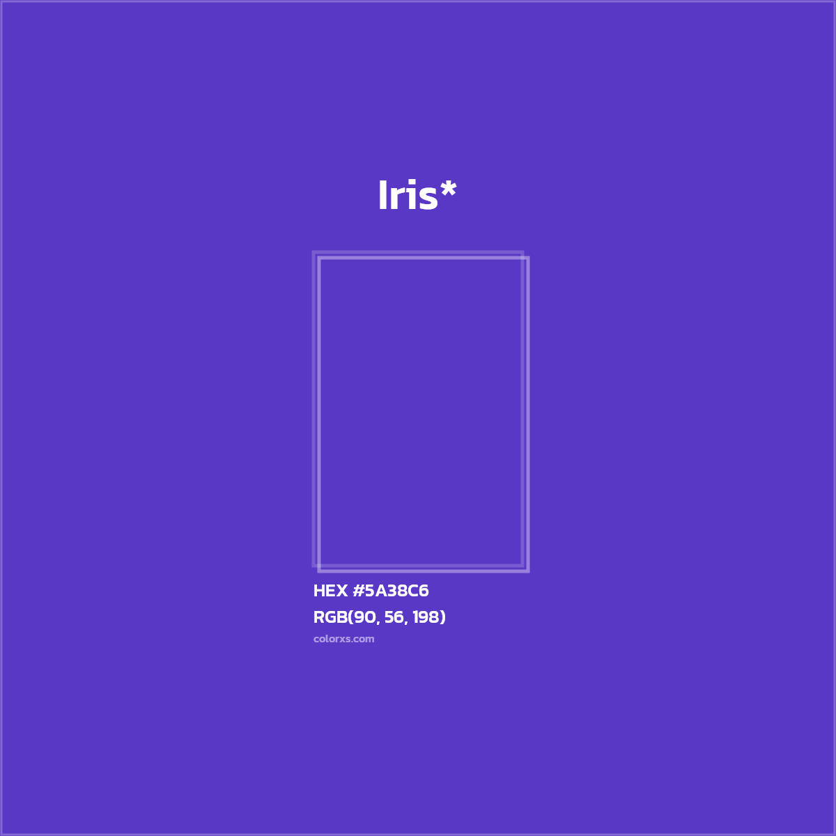 HEX #5A38C6 Color Name, Color Code, Palettes, Similar Paints, Images
