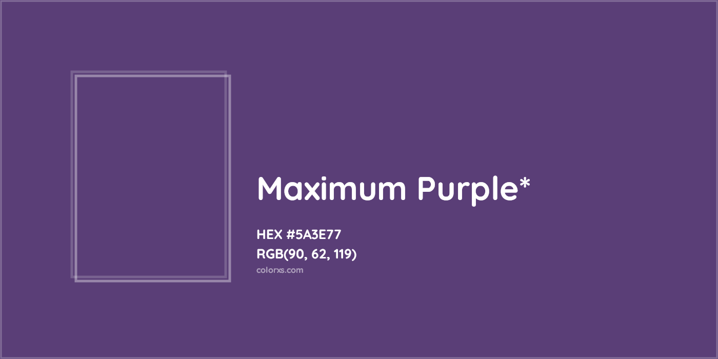 HEX #5A3E77 Color Name, Color Code, Palettes, Similar Paints, Images