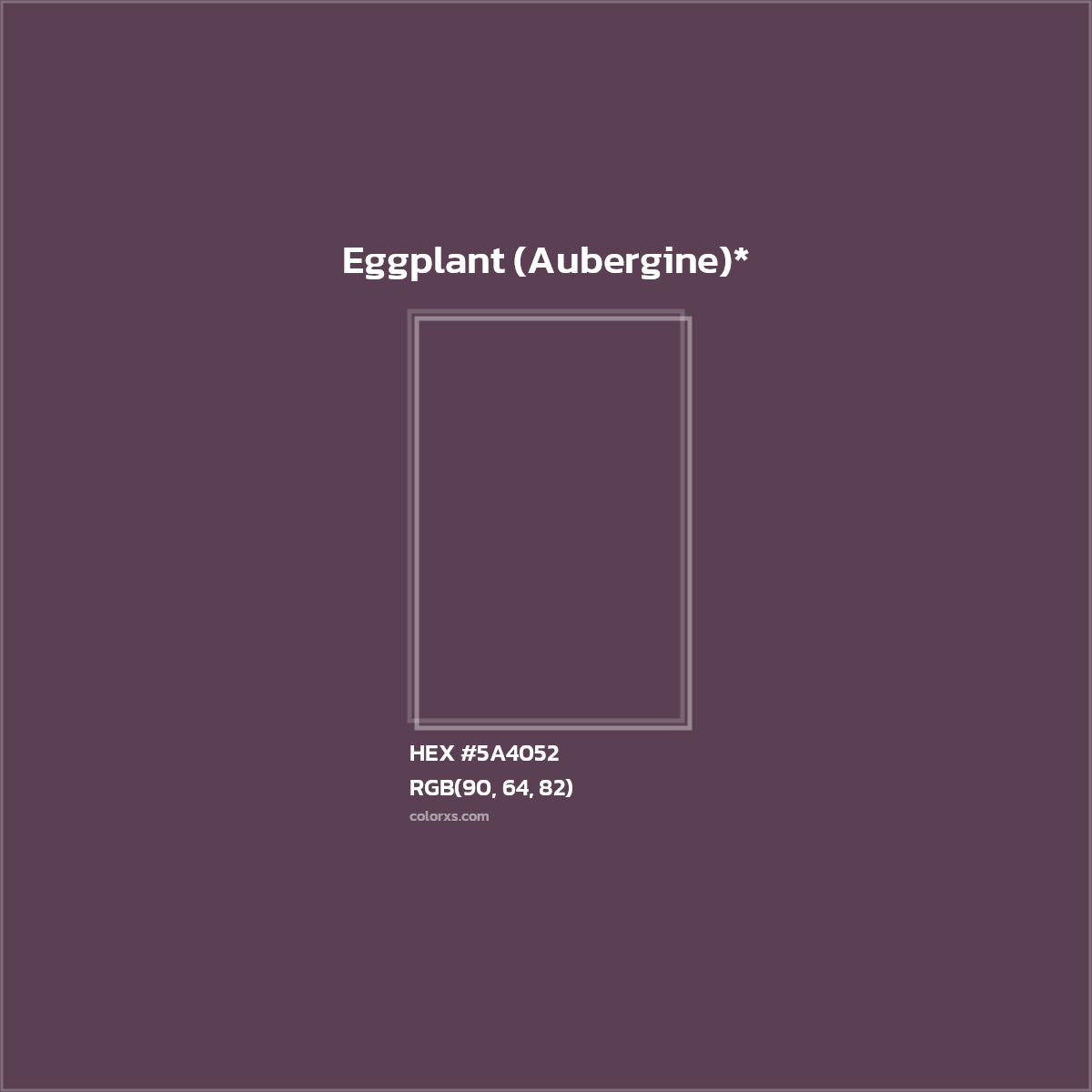 HEX #5A4052 Color Name, Color Code, Palettes, Similar Paints, Images