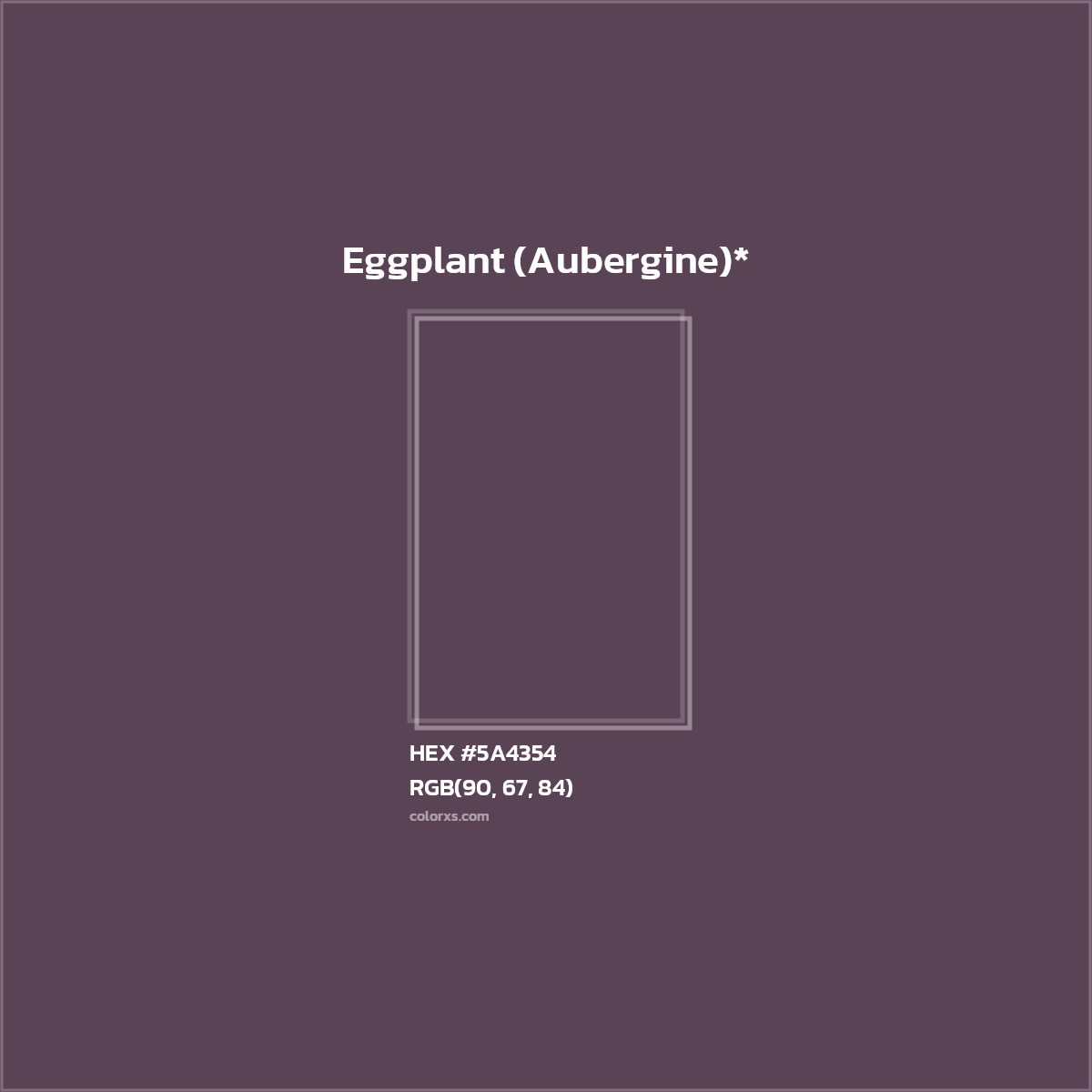 HEX #5A4354 Color Name, Color Code, Palettes, Similar Paints, Images