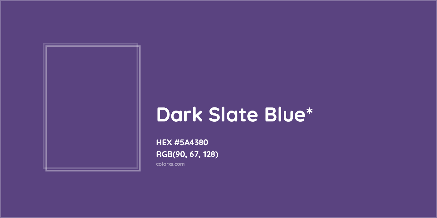 HEX #5A4380 Color Name, Color Code, Palettes, Similar Paints, Images