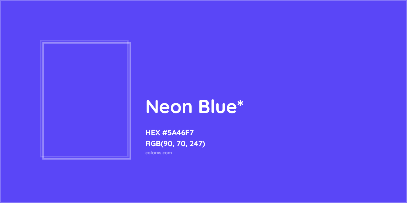 HEX #5A46F7 Color Name, Color Code, Palettes, Similar Paints, Images