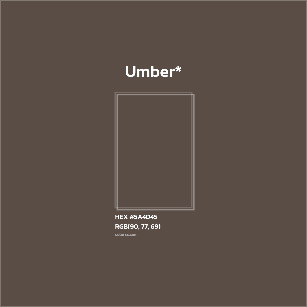 HEX #5A4D45 Color Name, Color Code, Palettes, Similar Paints, Images