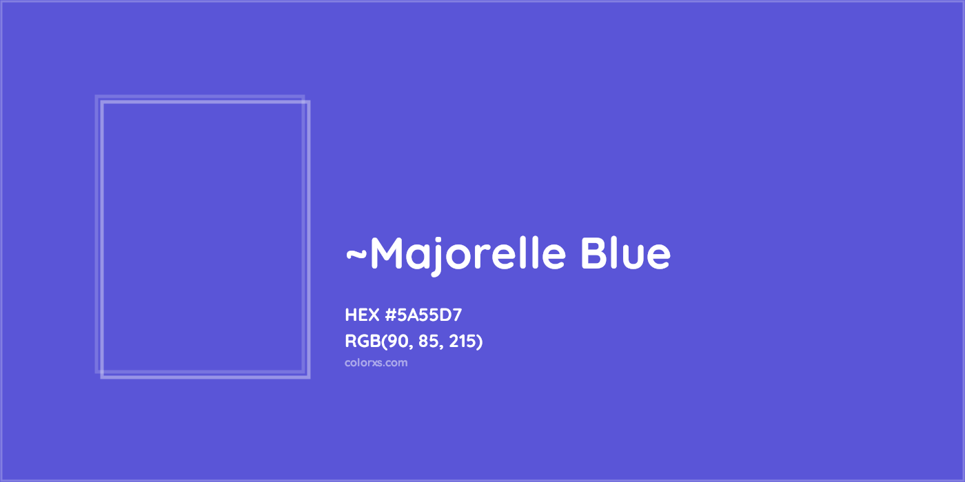 HEX #5A55D7 Color Name, Color Code, Palettes, Similar Paints, Images