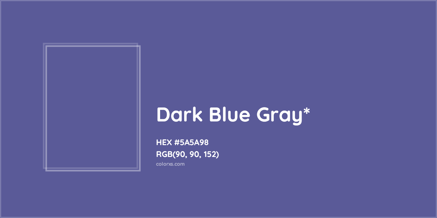 HEX #5A5A98 Color Name, Color Code, Palettes, Similar Paints, Images
