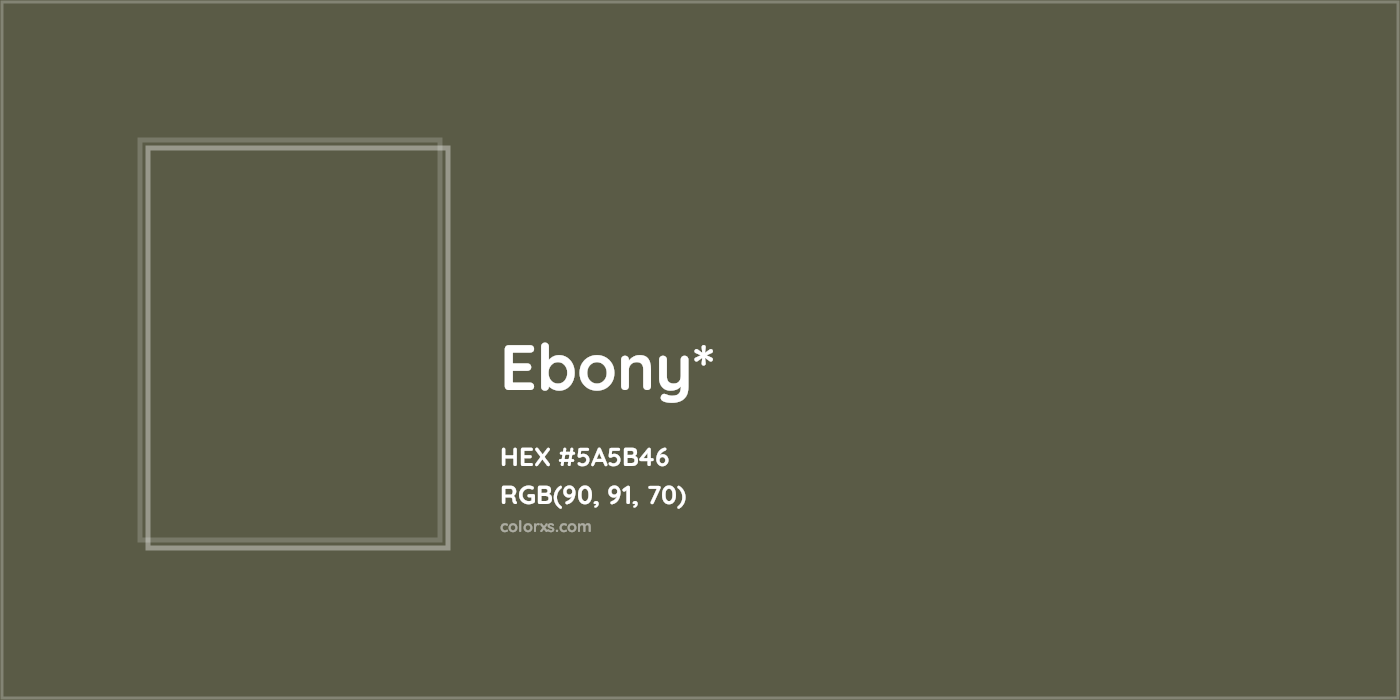 HEX #5A5B46 Color Name, Color Code, Palettes, Similar Paints, Images