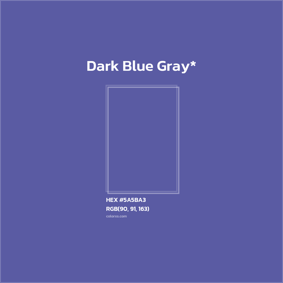 HEX #5A5BA3 Color Name, Color Code, Palettes, Similar Paints, Images