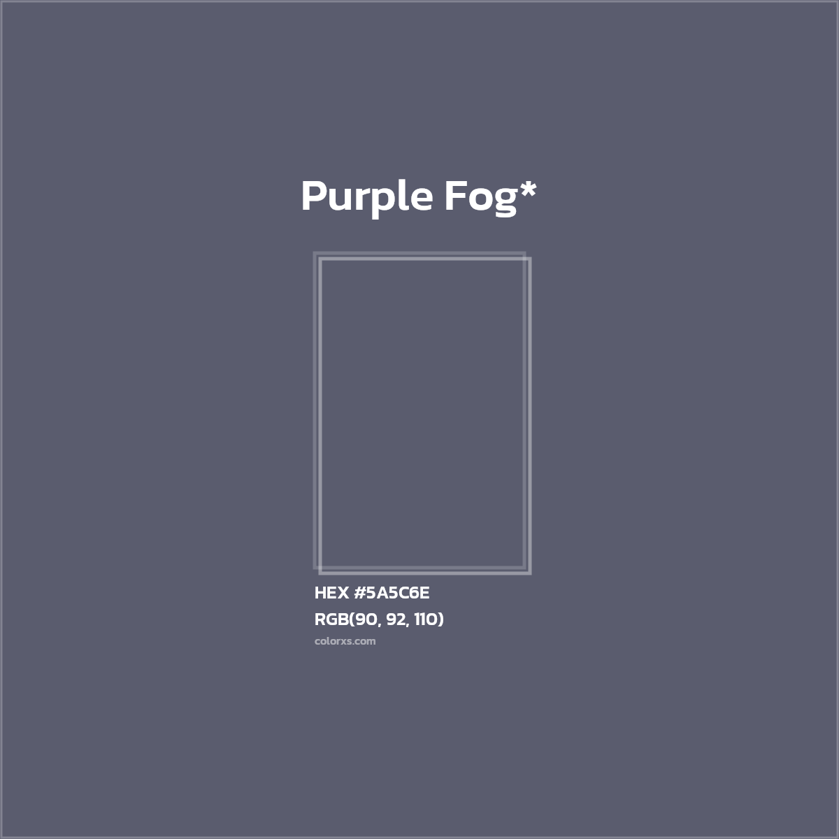 HEX #5A5C6E Color Name, Color Code, Palettes, Similar Paints, Images