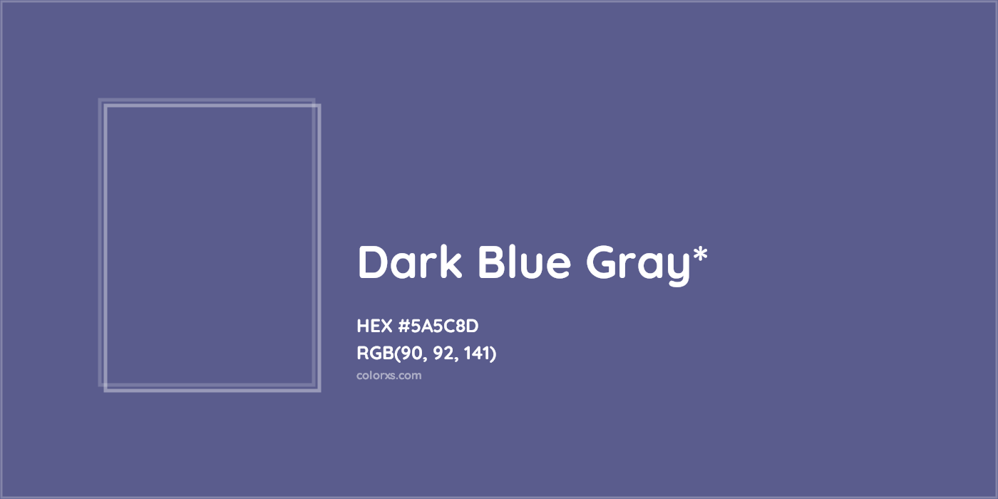 HEX #5A5C8D Color Name, Color Code, Palettes, Similar Paints, Images