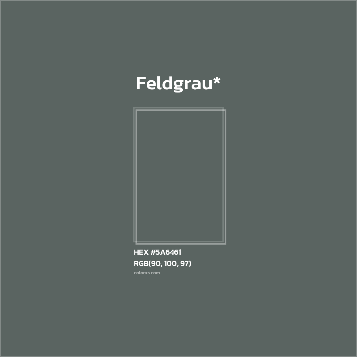 HEX #5A6461 Color Name, Color Code, Palettes, Similar Paints, Images