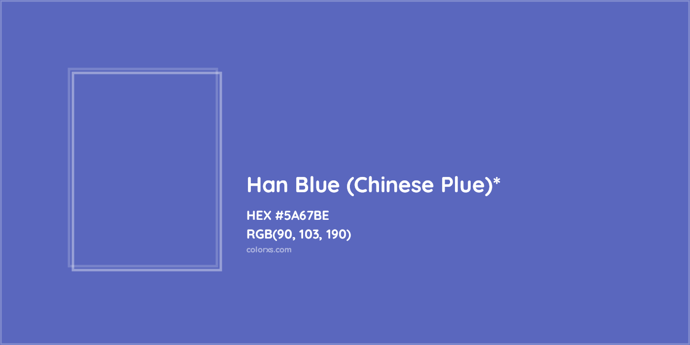 HEX #5A67BE Color Name, Color Code, Palettes, Similar Paints, Images