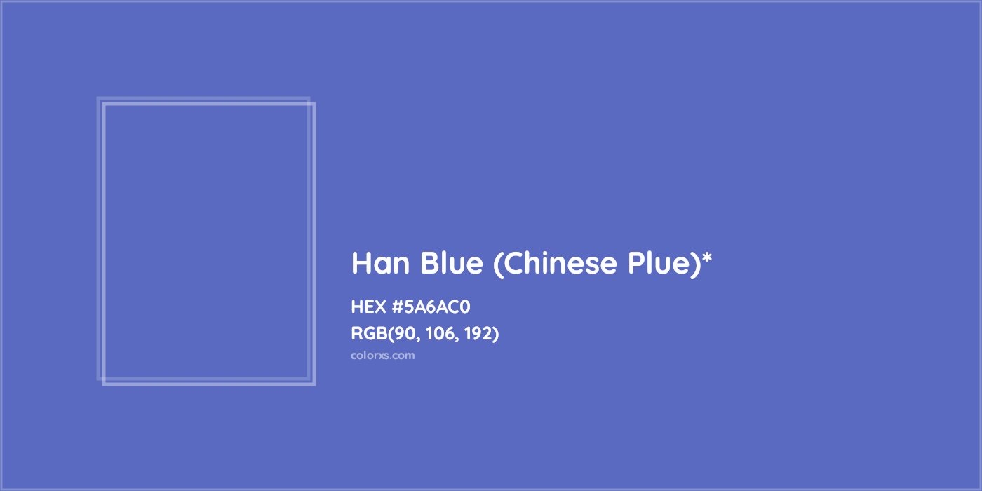 HEX #5A6AC0 Color Name, Color Code, Palettes, Similar Paints, Images