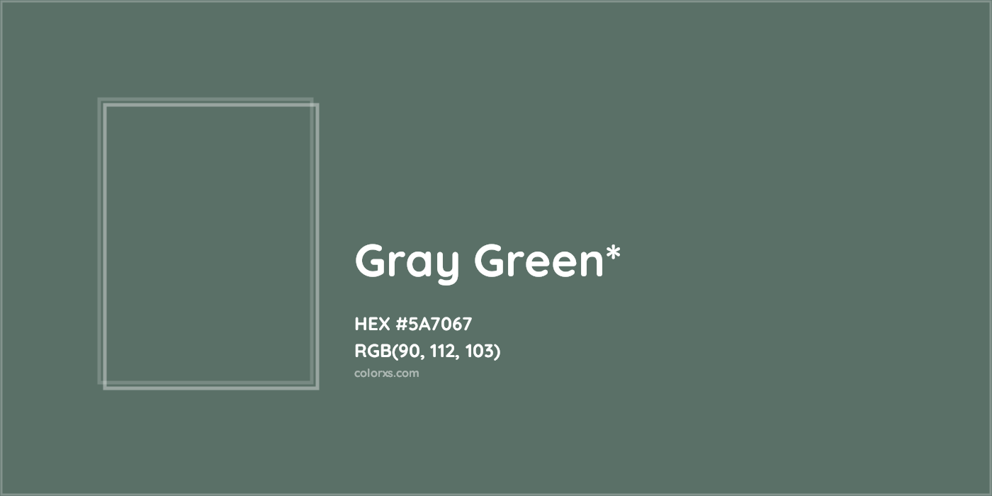 HEX #5A7067 Color Name, Color Code, Palettes, Similar Paints, Images