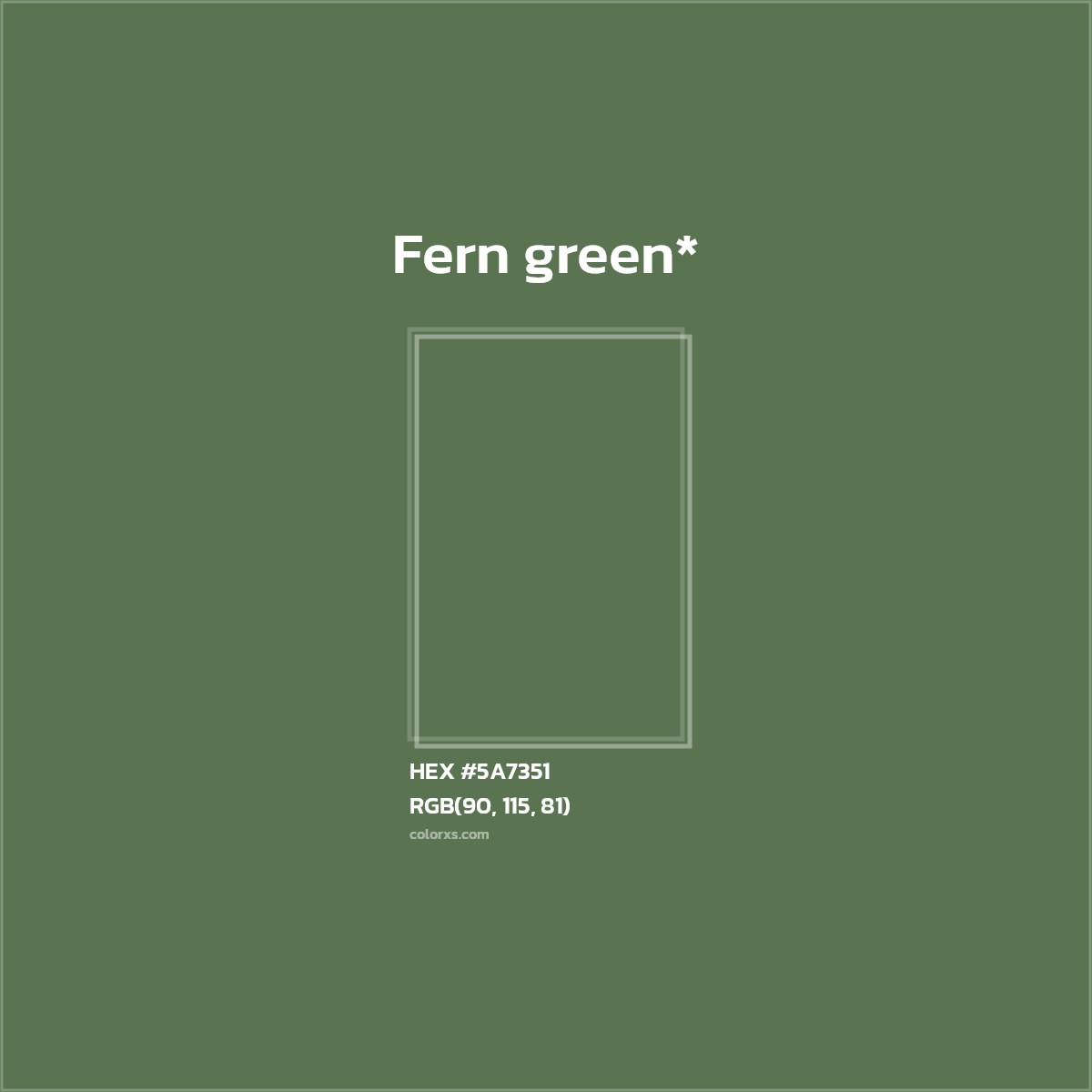 HEX #5A7351 Color Name, Color Code, Palettes, Similar Paints, Images