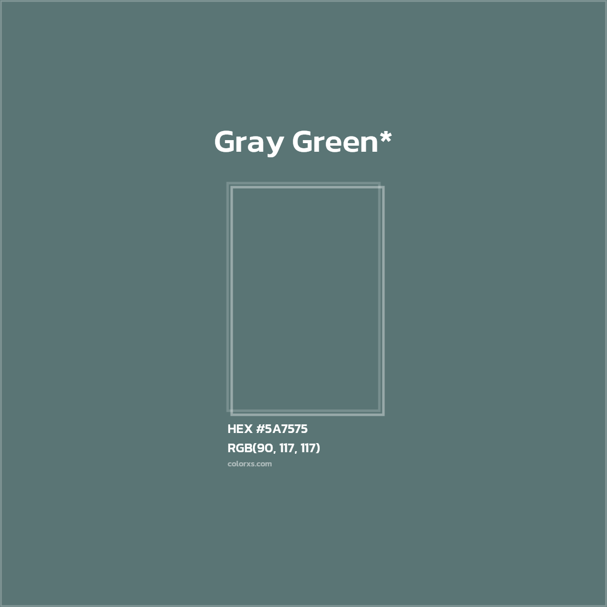 HEX #5A7575 Color Name, Color Code, Palettes, Similar Paints, Images