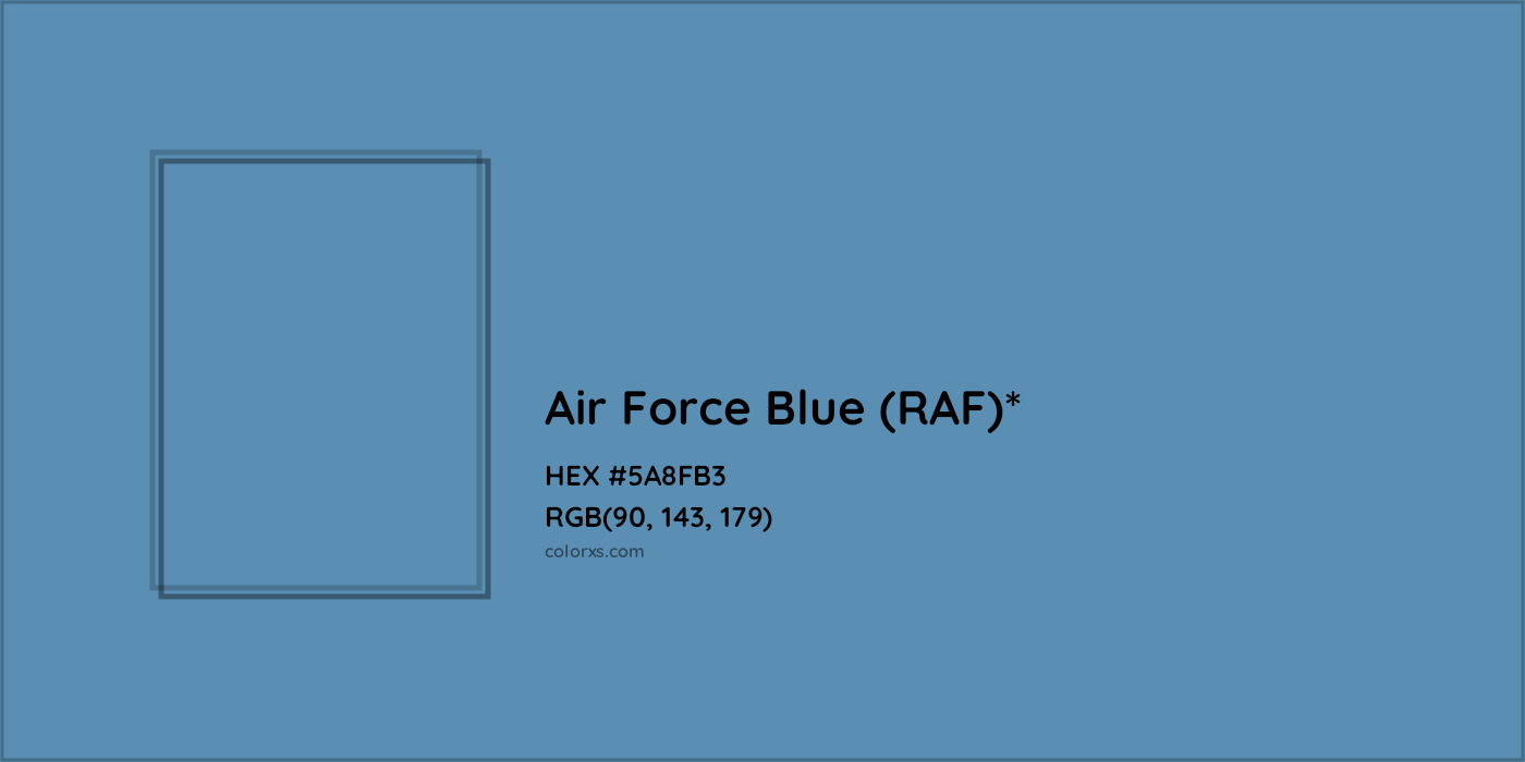 HEX #5A8FB3 Color Name, Color Code, Palettes, Similar Paints, Images