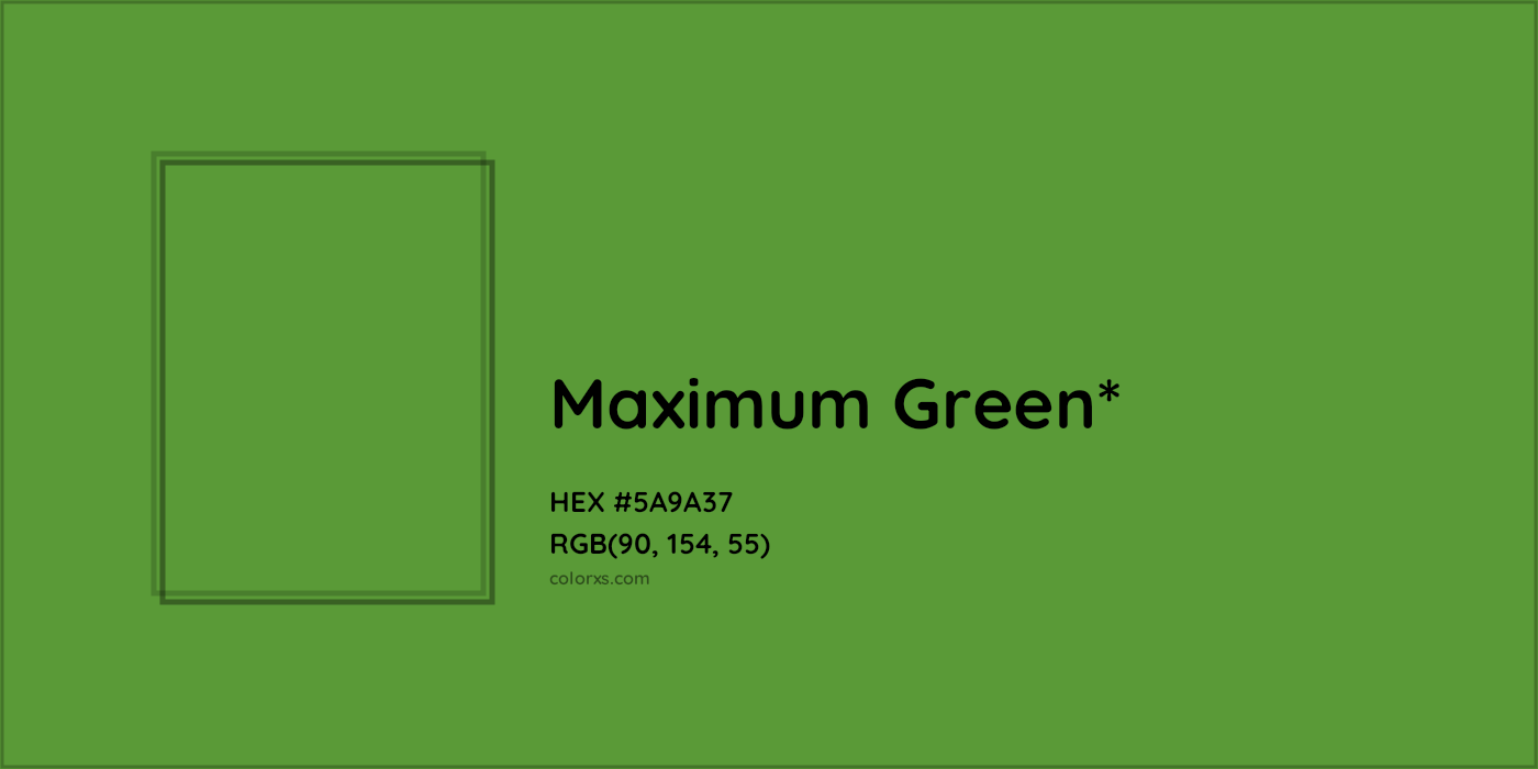 HEX #5A9A37 Color Name, Color Code, Palettes, Similar Paints, Images