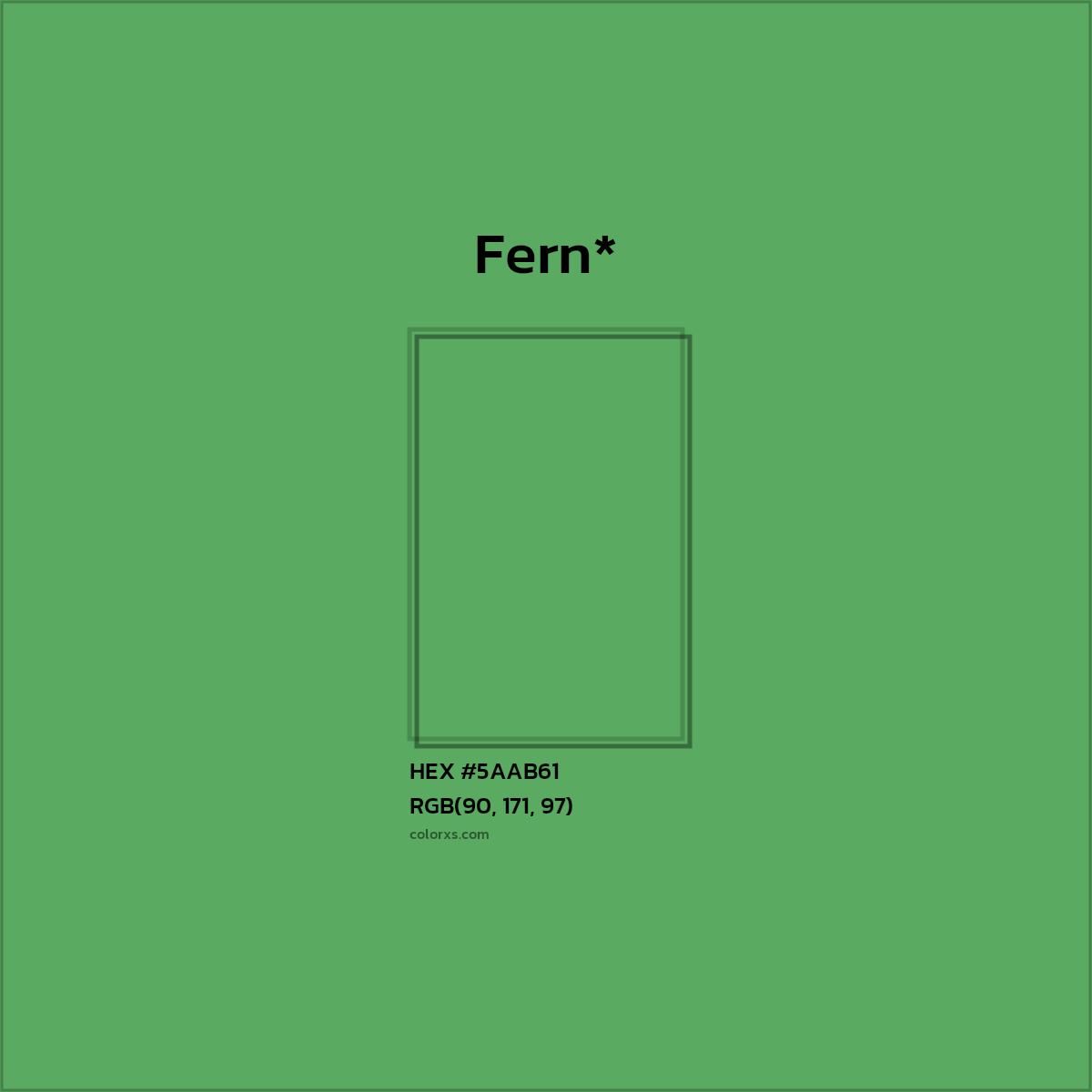 HEX #5AAB61 Color Name, Color Code, Palettes, Similar Paints, Images