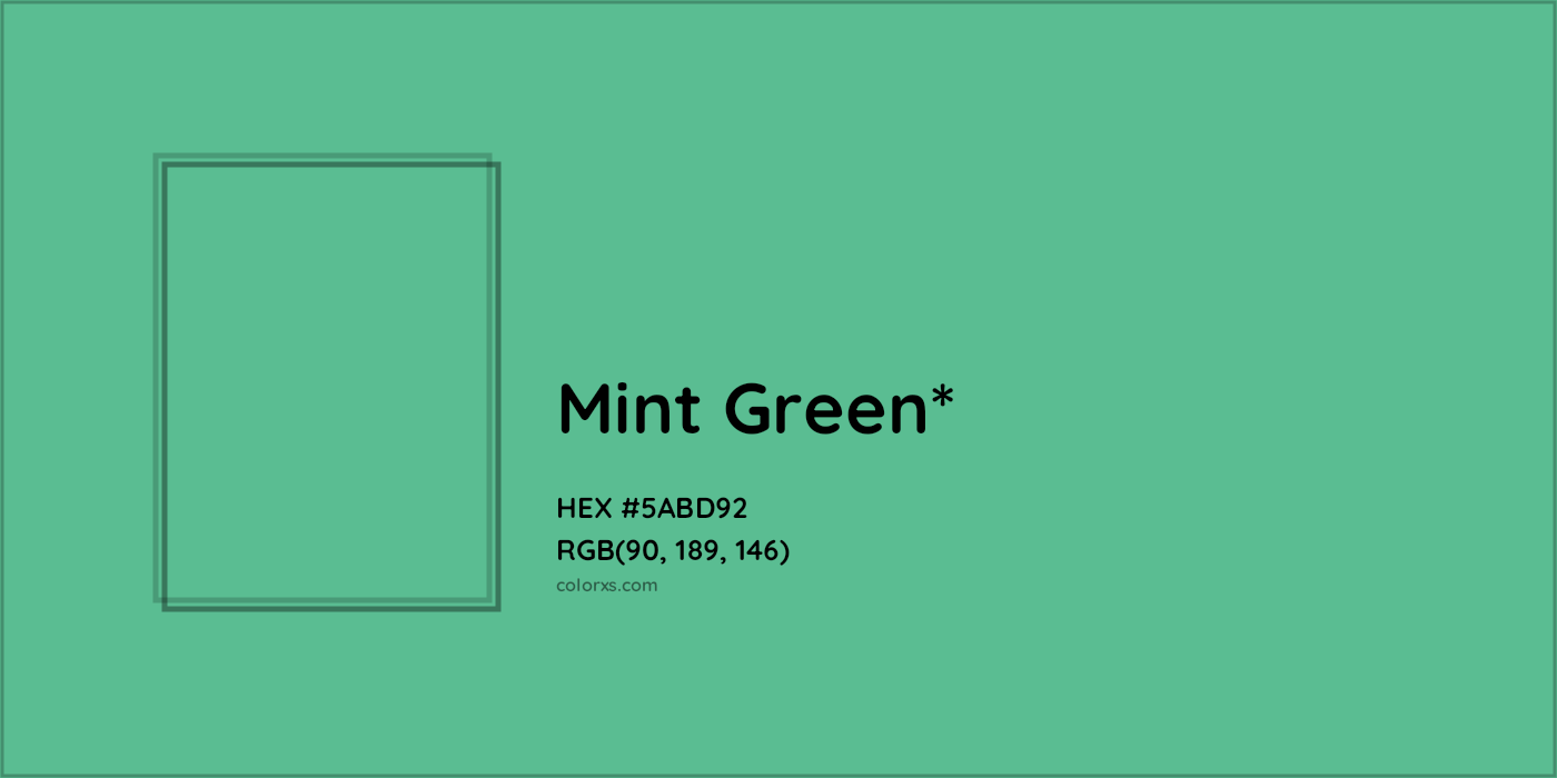 HEX #5ABD92 Color Name, Color Code, Palettes, Similar Paints, Images