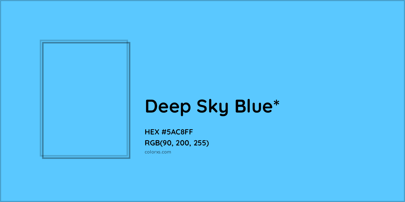 HEX #5AC8FF Color Name, Color Code, Palettes, Similar Paints, Images