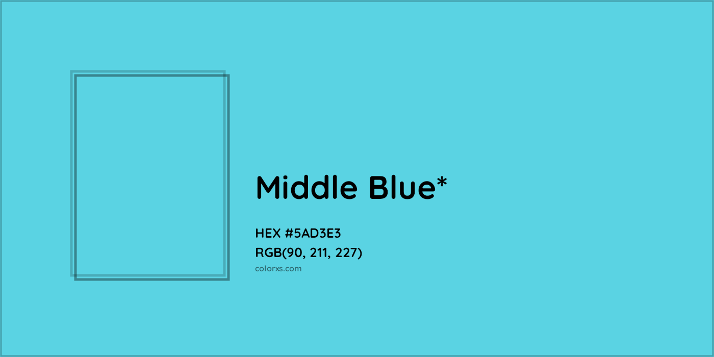 HEX #5AD3E3 Color Name, Color Code, Palettes, Similar Paints, Images