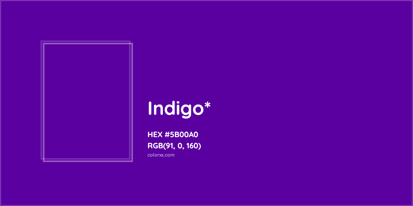 HEX #5B00A0 Color Name, Color Code, Palettes, Similar Paints, Images