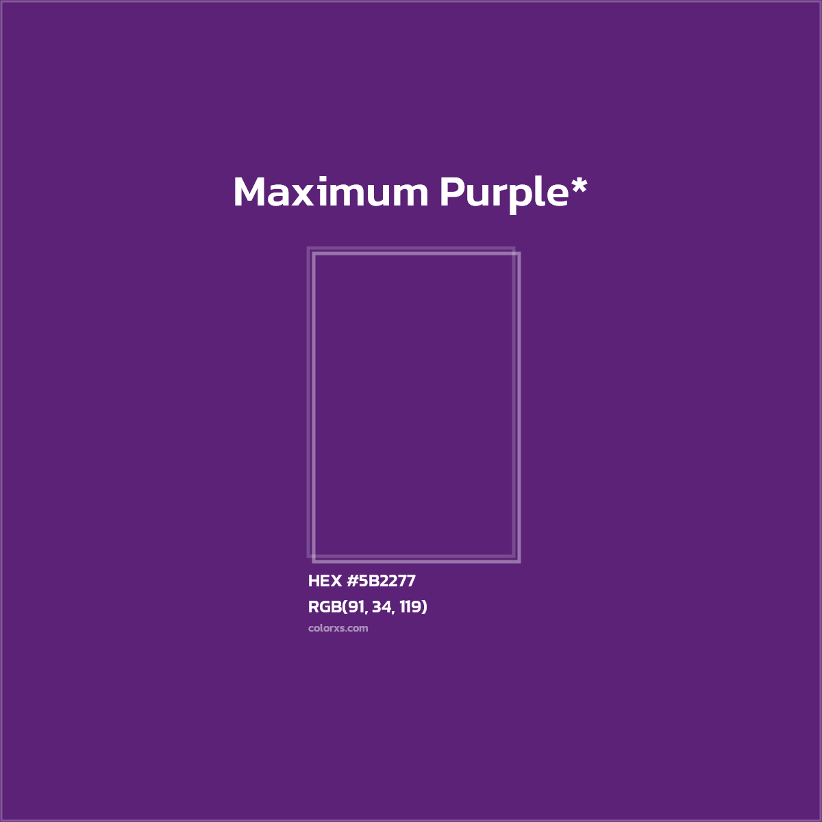 HEX #5B2277 Color Name, Color Code, Palettes, Similar Paints, Images