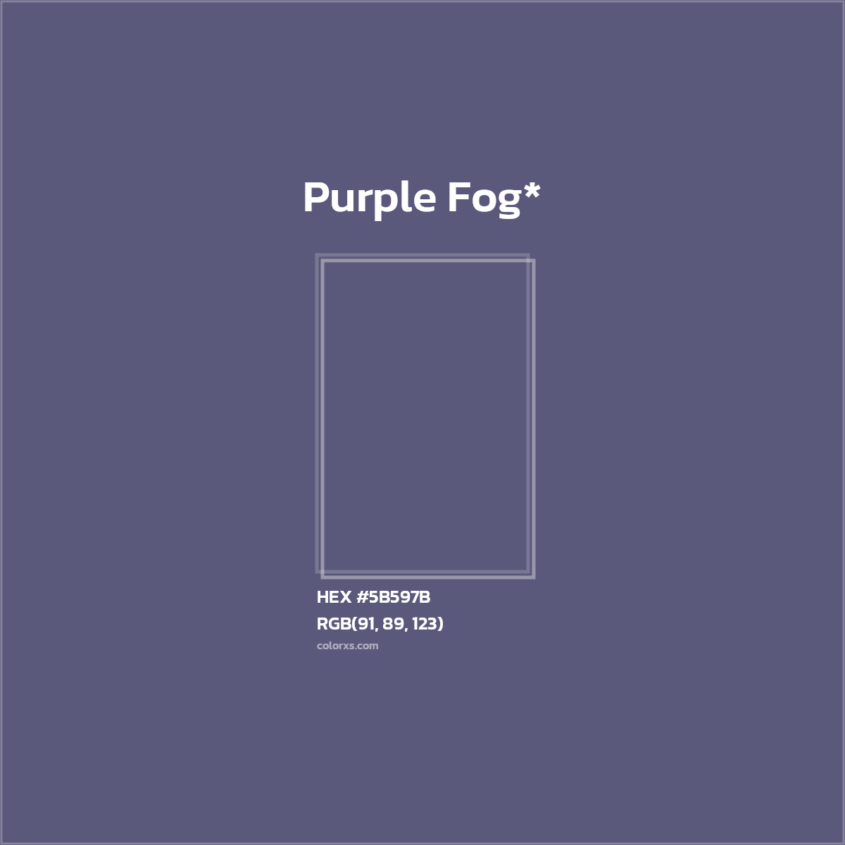 HEX #5B597B Color Name, Color Code, Palettes, Similar Paints, Images