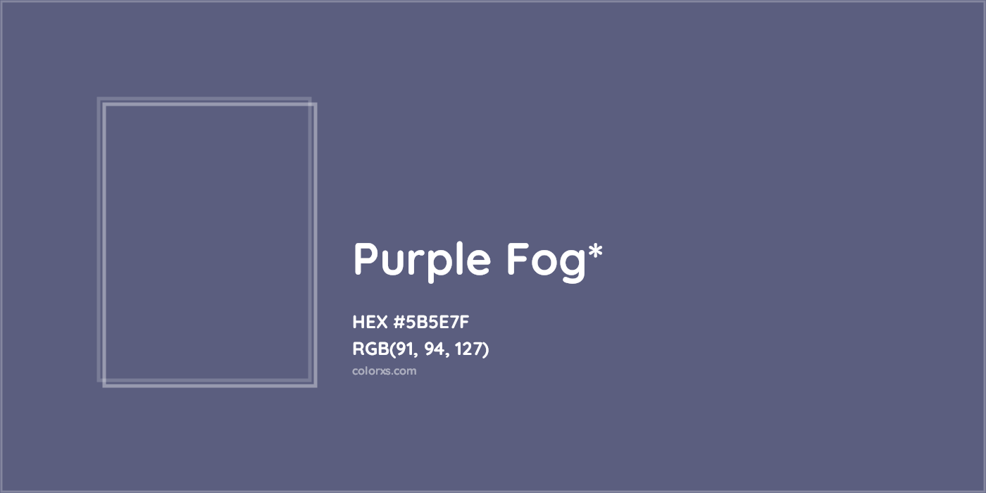 HEX #5B5E7F Color Name, Color Code, Palettes, Similar Paints, Images