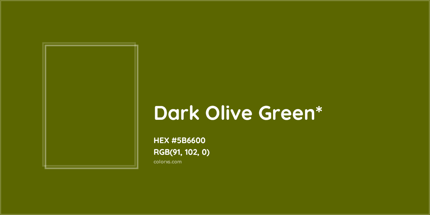 HEX #5B6600 Color Name, Color Code, Palettes, Similar Paints, Images