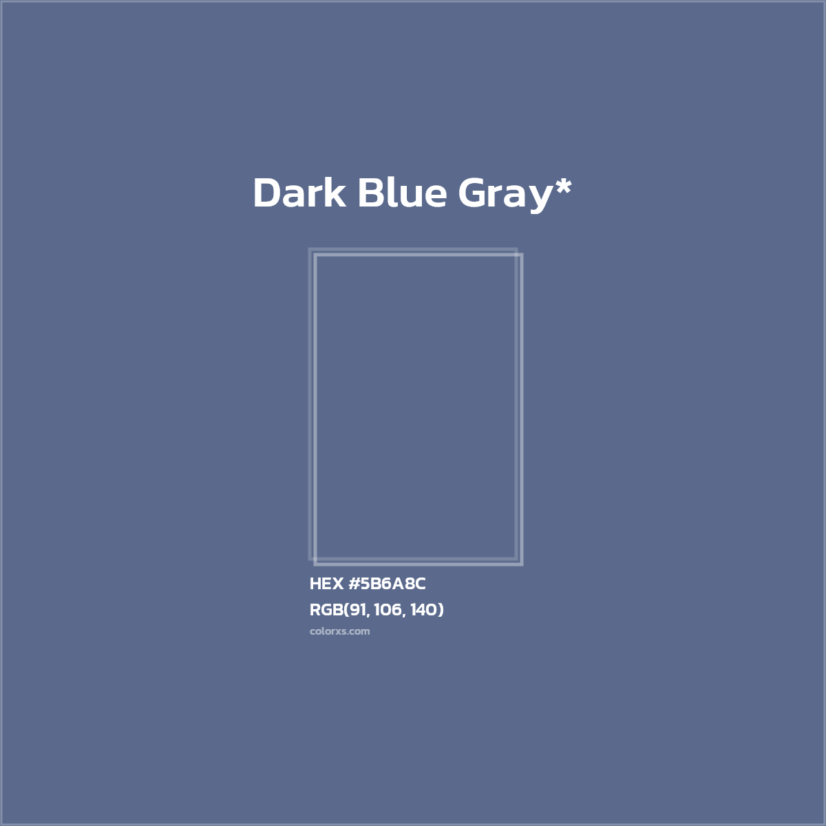 HEX #5B6A8C Color Name, Color Code, Palettes, Similar Paints, Images