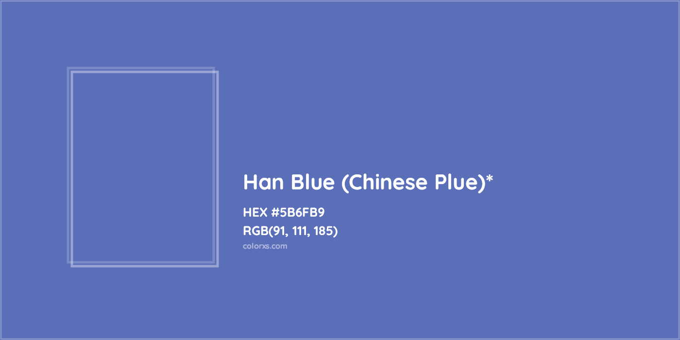 HEX #5B6FB9 Color Name, Color Code, Palettes, Similar Paints, Images