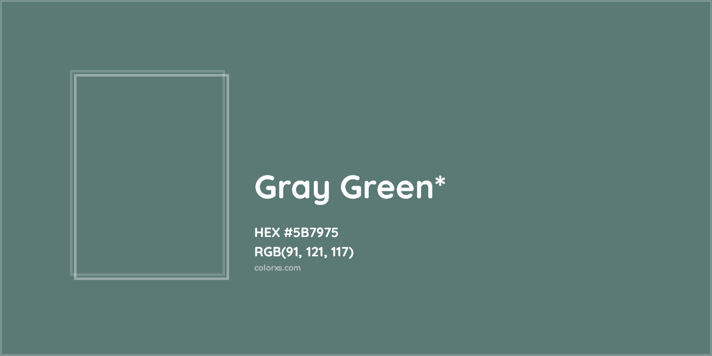 HEX #5B7975 Color Name, Color Code, Palettes, Similar Paints, Images