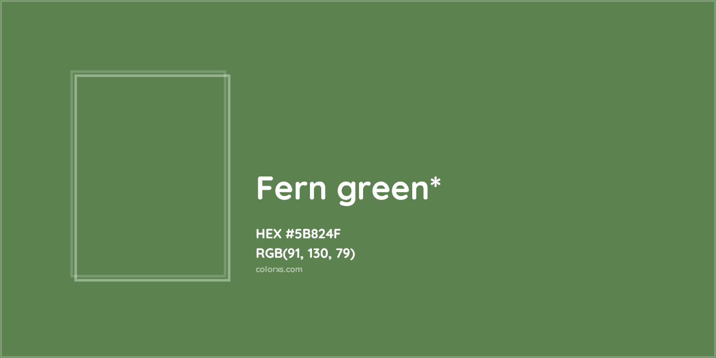 HEX #5B824F Color Name, Color Code, Palettes, Similar Paints, Images
