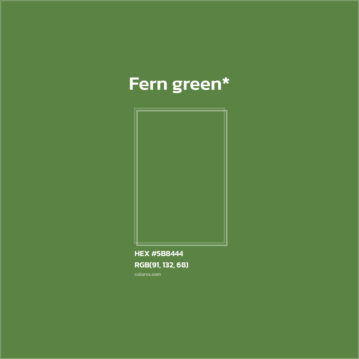 HEX #5B8444 Color Name, Color Code, Palettes, Similar Paints, Images