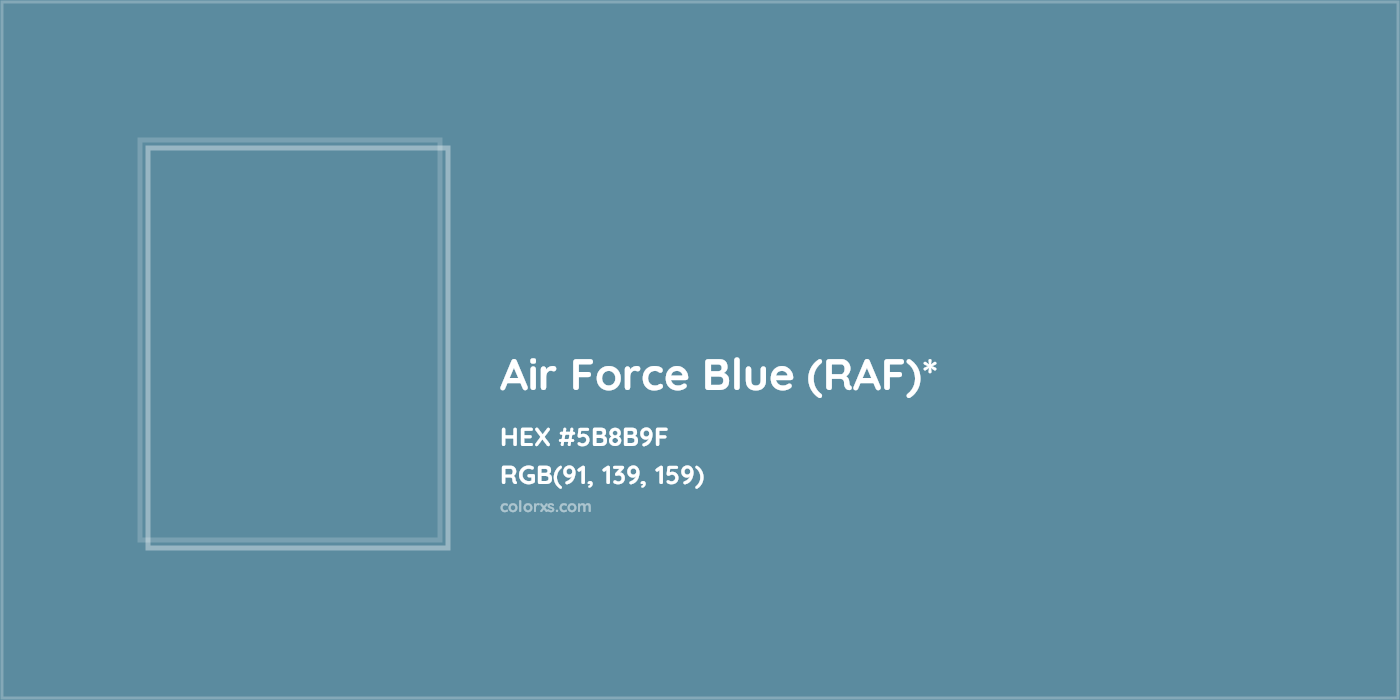 HEX #5B8B9F Color Name, Color Code, Palettes, Similar Paints, Images