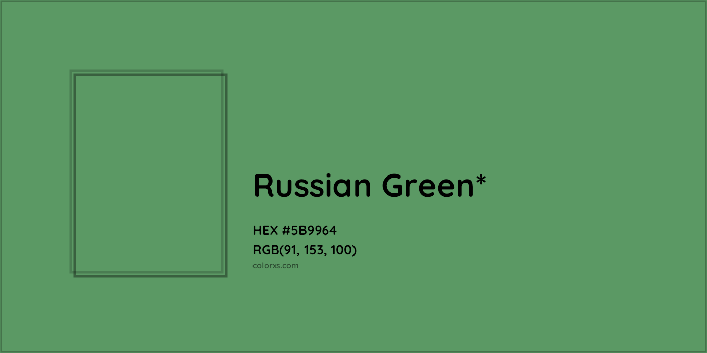 HEX #5B9964 Color Name, Color Code, Palettes, Similar Paints, Images