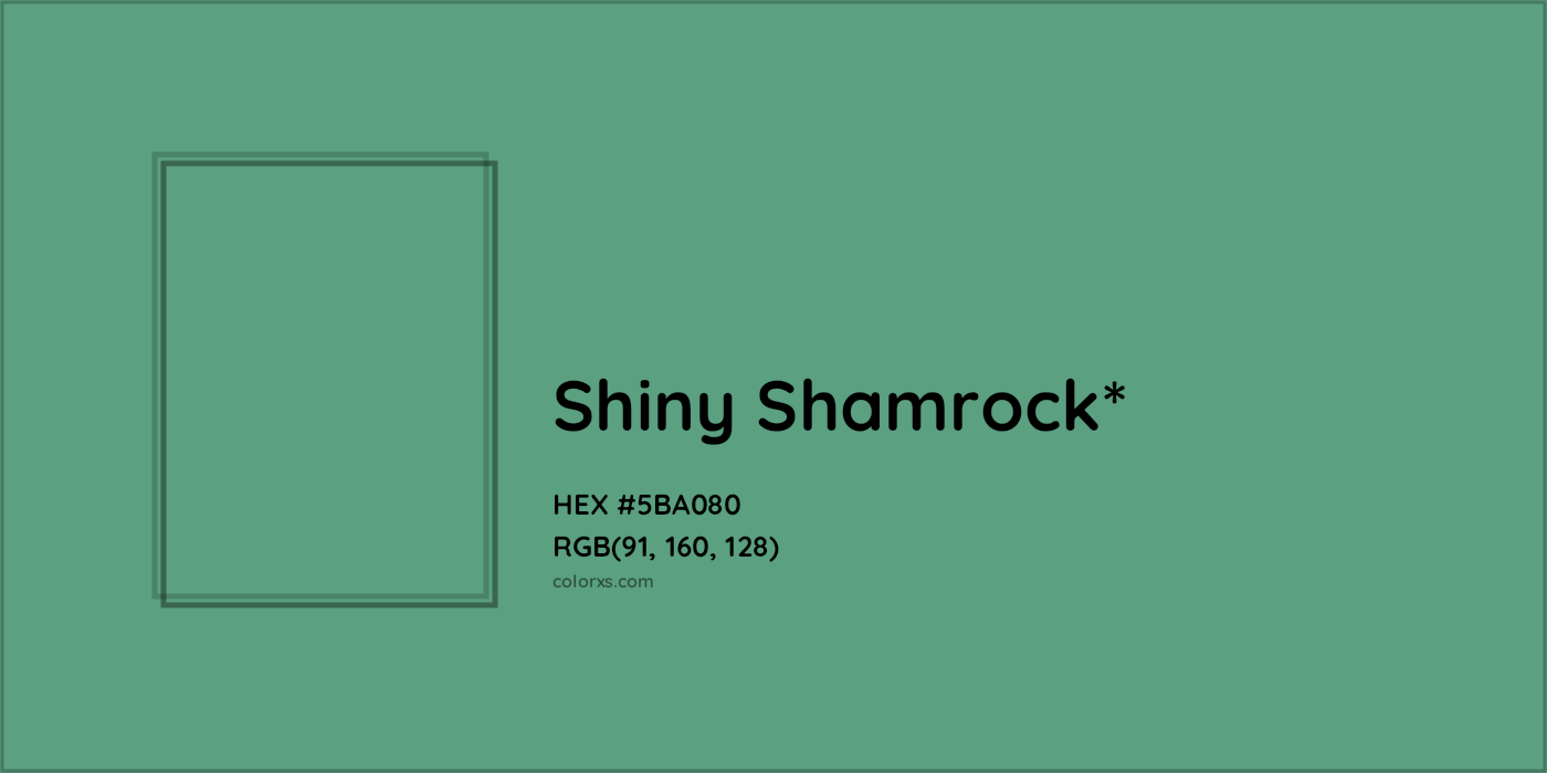 HEX #5BA080 Color Name, Color Code, Palettes, Similar Paints, Images